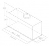 Полновстраиваемая вытяжка Elica LANE SENSOR BL MAT/A/72