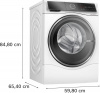 Стиральная машина с фронтальной загрузкой Bosch WNC254A0ME