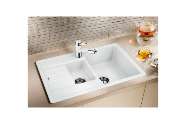 Гранитная мойка Blanсo LEGRA 6S Compact SILGRANIT антрацит