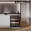 Шкаф винный Винный холодильник (шкаф) компрессорный Dunavox 46 бут DAU-46.138B
