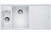 Гранитная мойка Blanсo BLANCO AXIA III 6 S белый чаша слева, доска стекло c кл.-авт. InFino®