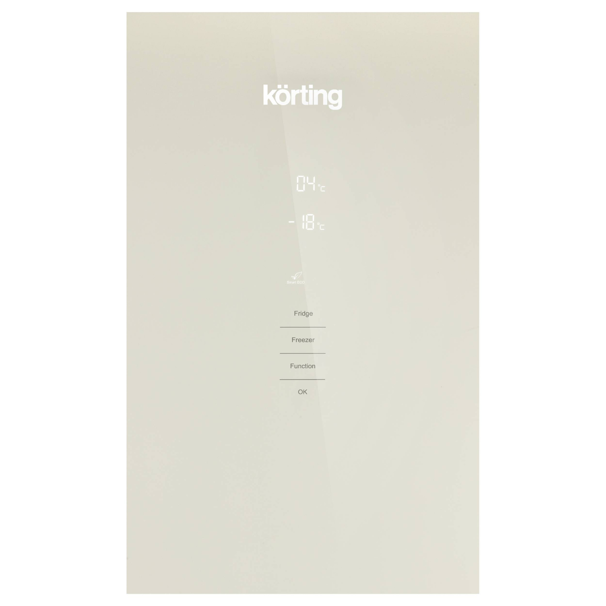 Холодильник с нижней морозилкой Korting KNFC 62370 GB