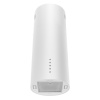 Вытяжка кухонная цилиндрическая островная MEFERI TUBE35WH ISLA ULTRA, 40 см, белая, производительность 1200 м3/ч, 3 скорости, низкий уровень шума, режимы отвод и рециркуляция, гарантия 3 года
