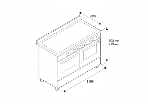 Центр варочный Bertazzoni PRO126G2EART