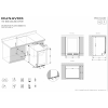 Шкаф винный встраиваемый Винный холодильник (шкаф) компрессорный Dunavox DAUF-39.119DB.TO
