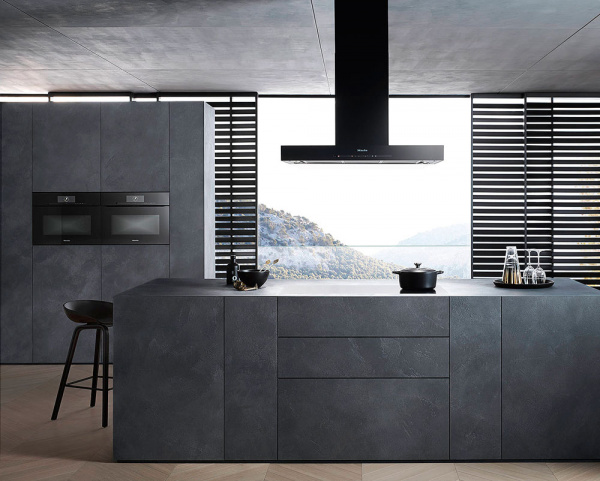 Островная вытяжка Miele DA6698DOBSW