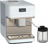 Кофемашина Miele CM 6360 MilkPerfection Lotos white/CleanSteel Metal